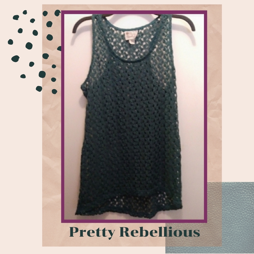 Pretty Rebellious | Crochet tank